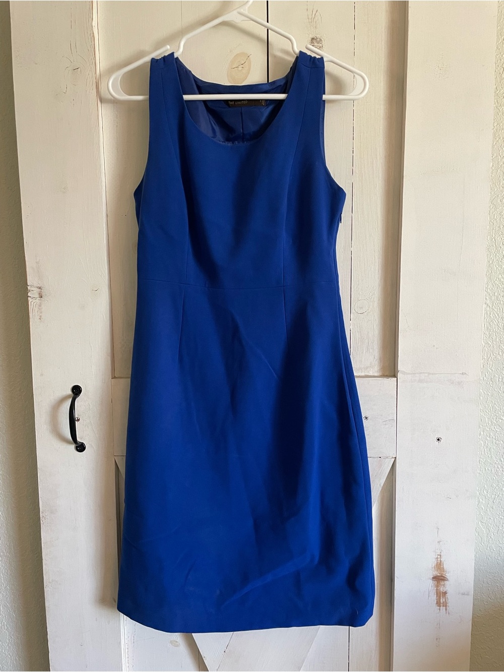 The Limited Cobalt Blue Sleeveless Sheath Dress